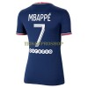 Original Fußballtrikot Paris Saint-Germain Kylian Mbappé 7 Heimtrikot 2021-22 Für Damen